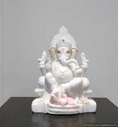 Ganeshji Marble Idol